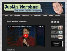 Tablet Screenshot of justinworsham.com